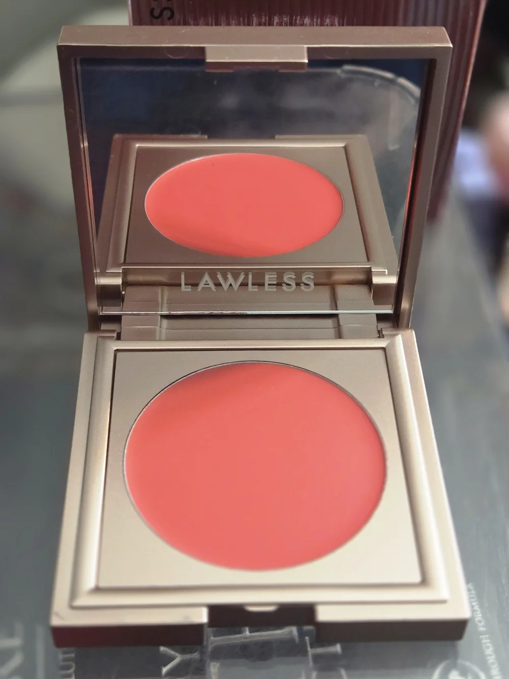 LAWLESS Pinch My Cheeks Soft Blur Cream Blush in Cherry Pie